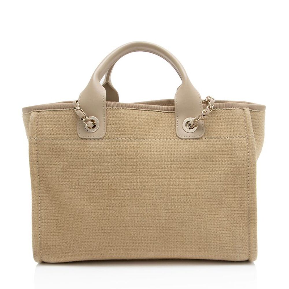 Chanel Mixed Fibers Deauville Small Tote - Picture 3 of 15